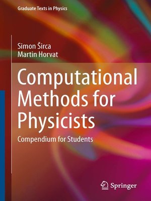 cover image of Computational Methods for Physicists
